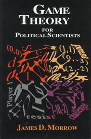 Front cover of Game theory for political scientists by James D. Morrow