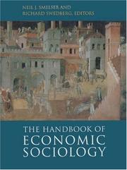 Cover of The Handbook of Economic Sociology by Neil J. Smelser