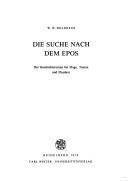 Front cover of Die Suche nach dem Epos by W. Wolfgang Holdheim