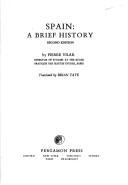 Front cover of Histoire de l'Espagne by Pierre Vilar