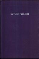Cover of Art and prudence by Mortimer J. Adler