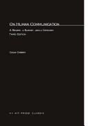 Cover of On human communication by Colin Cherry