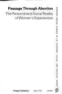 Front cover of Passage through abortion by Mary K. Zimmerman