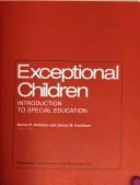 Cover of Exceptional children by Daniel P. Hallahan