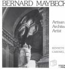 Cover of Bernard Maybeck by Kenneth H. Cardwell
