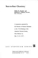 Cover of State-to-state chemistry by American Chemical Society. Meeting