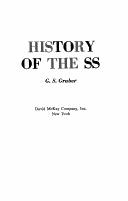 Front cover of History of the SS by G. S. Graber