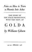 Front cover of Notes on how to turn a phoenix into ashes by William Gibson