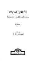 Cover of OSCAR WILDE by E. H. Mikhail