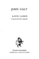 Cover of John Galt by Ruth I. Aldrich