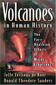 Front cover of Volcanoes in Human History by Jelle Zeilinga de Boer