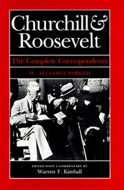 Cover of Churchill & Roosevelt by Winston S. Churchill