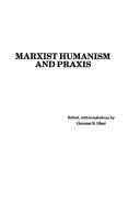 Front cover of Marxist humanism and Praxis by Gerson S. Sher