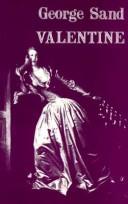 Cover of Valentine by George Sand