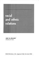 Front cover of Racial and ethnic relations by Joe R. Feagin