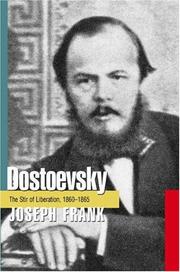 Cover of Dostoevsky by Frank, Joseph