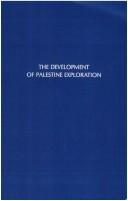 Front cover of The development of Palestine exploration by Bliss, Frederick Jones