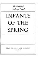 Front cover of Infants of the spring by Anthony Powell
