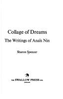 Front cover of Collage of dreams by Sharon Spencer