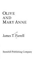 Front cover of Olive and Mary Anne by James T. Farrell