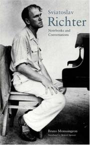 Front cover of Sviatoslav Richter by Bruno Monsaingeon