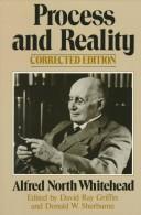 Cover of Process and reality by Alfred North Whitehead