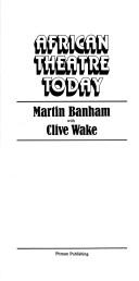 Cover of African theatre today by Martin Banham