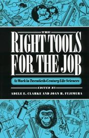 Cover of The right tools for the job by Adele Clarke
