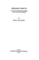 Cover of Benjamin Martin by John R. Millburn