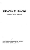 Front cover of Violence in Ireland by Joint Group on Social Questions
