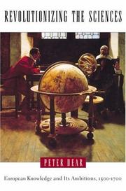 Cover of Revolutionizing the sciences by Peter Dear