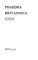 Cover of Phaedra Britannica by Tony Harrison