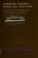 Front cover of Extending economics within the curriculum by Keith Robinson