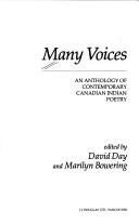 Cover of Many voices by Marilyn Bowering