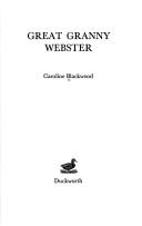 Cover of Great Granny Webster by Caroline Blackwood