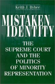Cover of Mistaken identity by Keith J. Bybee