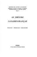 Cover of Le Théâtre canadien-français by Unknown