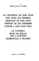 Front cover of Teatre by Josep Palau i Fabre