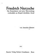 Cover of Friedrich Nietzsche by Amandus Altmann
