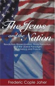 Front cover of The Jews and the Nation by Frederic Cople Jaher