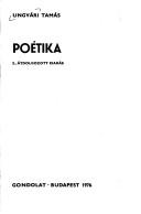 Cover of Poetika by Tamás Ungvári
