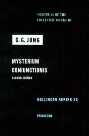 Front cover of Mysterium coniunctionis by Carl Gustav Jung