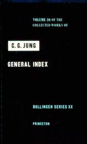 Front cover of General index to The collected works of C. G. Jung by Barbara Forryan