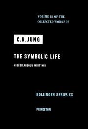Front cover of The symbolic life by Carl Gustav Jung