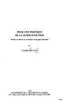 Front cover of Pour une poétique de la science-fiction by Darko Suvin