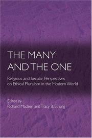 Cover of Many and the One by Tracy B. Strong