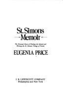 Cover of St. Simons memoir by Eugenia Price