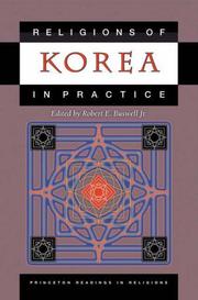 Cover of Religions of Korea in Practice (Princeton Readings in Religions) by Robert E., Jr. Buswell