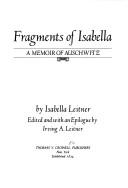 Front cover of Fragments of Isabella by Isabella Leitner