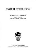 Cover of Snorri Sturluson by Marlene Ciklamini